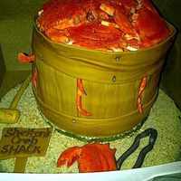 Bushel Of Crabs All fondant & gumpaste accents...