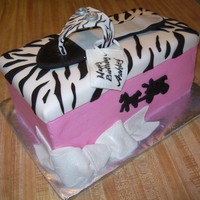 My First Shoe Box Red velvet cake, cream cheese filling , mmf decor....