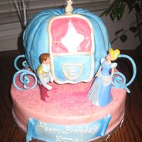 Cinderella Carriage This cake taught me I have a lot to learn about decorated...not too happy with it but my 3 year old loved it. Used Williams Sanoma pumpkin...