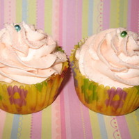 Lemon Cupcakes W/rasberry Buttercream Lemon cupcakes w/rasberry buttercream