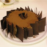 Chocolate Mousse Cake chocolate sponge cake with a big layer of chocolate moussemy boyfriend calls it THE Cake, since it is his far favourite (he is a true...