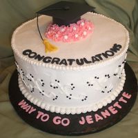 Jeanettes Cake Thanks to friedgreencats for the inspiration for this cake. White cakee with buttercream dream and strawberry filling with fondant cap and...