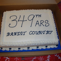 Change Of Command Cake Change of Command Cake.