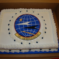 Change Of Command Cake Change of Command Cake.