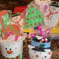 Christmas Bouquets NFSC with RIPresents for the teachers at school!