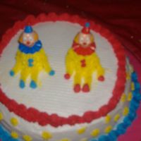 Clown Cake For Course 1 This was a 1st cake ever made by my 13 yr old son.I tease him by saying he is my little Duff from ace of cakes.LOL.Above all I feel he did...