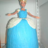 Cinderella Doll Cake 