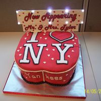 I &lt;3 Ny I made this cake for my boss and his fiance for a luncheon we had at work for the happy couple. they are traveling to NY for their...
