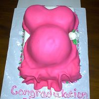 Belly Cake Well, first time doing this and I am very happy. I was a litte worried about putting on 9 x13 cake. But it turned out well, just don't...