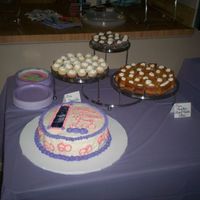 Mom's 60Th Birthday Here is my dessert table for my Mom's 60th Birthday party
