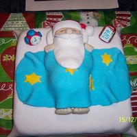 Sleeping Santa got this idea from another lady on this site...thank you so much ..everyone at my work do loved it :0)