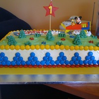 Mickey Mouse Bday Cake 