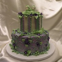 Peas In A Pod 6 and 10 in cake