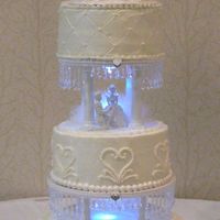 Castle Cake handmade sugar castle,as a cake toper