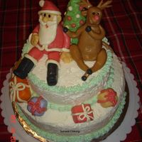 Santa And His Best Friend They are made with mazapan