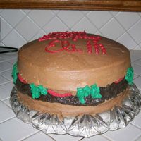 Sponge Bob Crabby Patty My son wanted a crabby patty for his sponge bob party, so I threw this one together for him. I had planned on a really cool cake, but he...