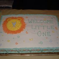 Brother's Baby Shower Cake I made this for my brother and his girl friend who are expecting their child in approximately 18 days. It was for their baby shower cake...