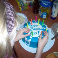 Poker Cake not a very good picture