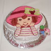 Strawberry Shortcake This was my daughter's 6th birthday cake. she loves strawberry shortcake and wanted me to make her one for her party. Its a strawberry...