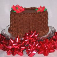 Simple Christmas Cake Hello I am new to cakecentral. I love it. All of your cakes are beautiful. I made this cake for my mother-in-laws Christmas lunch.