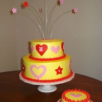 First Birthday... In A Rush Unfortunately I was unable to decorate this cake the way I had in mind. Half way through making the cake I had to rush my husband to the...