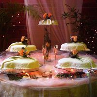 Liu's Wedding Cake these was made for a young chinese cuplethey want a trendy/romantic cake