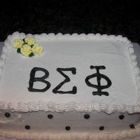 Beta Sigma Phi This cake was for the beta Sigma Phi Sisters Luncheon!