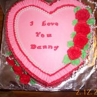 Tres Leches Heart Cake Tres Leches cakes with Heavy cream icing