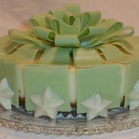 Green Bow Cheesecake 