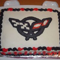 Corvette Cake I made this cake for my parent's Corvette Club picnic. We had lots of problems with this cake. My mother baked the cake for me and the...