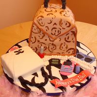 Diva Ball Cake I made this cake for a 6year old girl who had a "Diva Ball" birthday party. Everything was edible. I actually got the entire...