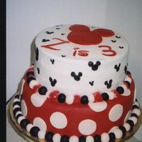 Red And White Mickey 