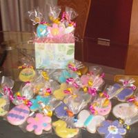 Easter Cookies For Church Decorated with MMF.