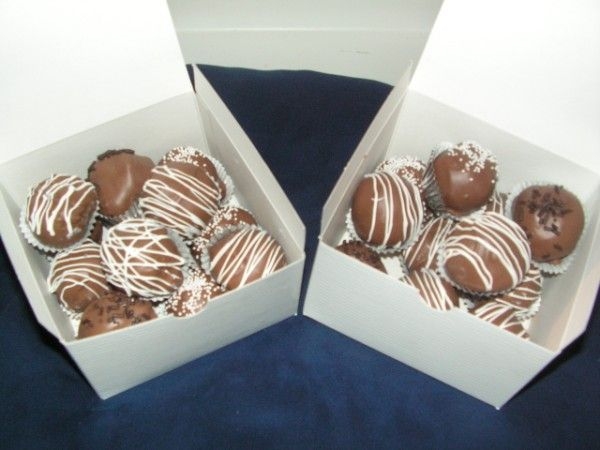 Cake Balls Cake balls made with WASC, Covered with Milk Chocolate.