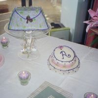 Purse Cake A second view of the purse cake and also the Hat smash cake!