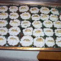 St. Patrick's Day Cupcakes These cupcakes were for my class for St. Patricks's Day and as a treat for solving a Cam Jansen mystery.