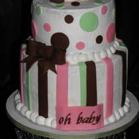 Pink And Brown Ladybug Baby Shower 