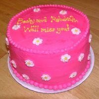 Goodbye Girls I made this cake for two girls who were moving. It is simple but it was fun to make!