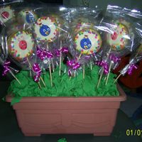 Backyardigans Flowers how can I show my cookies? In a pot!