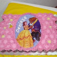 The Beauty And The Beast I made it with 80 mini cup cakes, 40 chocolate and 40 carrot