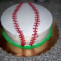 Baseball MOLDE 8", BUTTERCREAM FROSTING