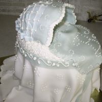 Its A Boy bassinet for a boy. I did this for my best friends babyshower.