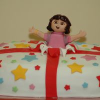 Dora Surprise Here's another Dora cake - she's really popular!
