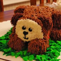 Fscn0843.jpg Sculpted puppy cake for my granddaughter. All buttercream. It was fun!