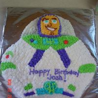 Buzz Lightyear This was the first intricate cake I made for my kids. I have learned a lot since then! LOL