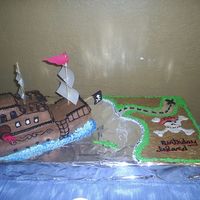 Kellypicts_002.jpg this was a birthday cake for a friends 2 children..it is made up of 6 stacked loaf pans...she wanted a train at first and decided at the...