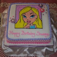 Cloe Bratz cake for 9 year old.