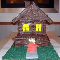 Monster House This is a monster house cake that I made for my sons 5th birthday...I had a blast making it and eating it!