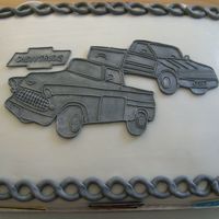 Jeremy's 16Th B-Day fondant/gumpaste decorations dusted with pearl dust. all writing and outlines were done by using fondant/gumpaste run through a clay...