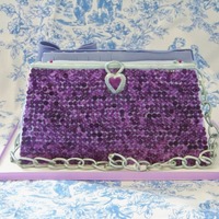 Sequined Purse Sequins are made out of gelatin. I used a tutorial I saw posted here on CC.